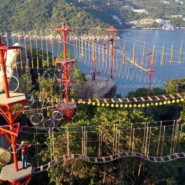 Xmonkey, Parque de Cuerdas
